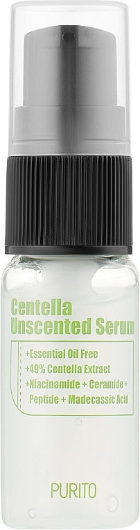 Centella Asiatica Face Serum - Purito Centella Unscented Serum (mini size) — photo N2