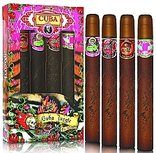 Fragrances, Perfumes, Cosmetics Cuba Jungle - Set (4xedp/35ml)