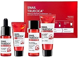 Fragrances, Perfumes, Cosmetics Set - Some By Mi Snail Truecica Miracle Repair Starter Kit (gel/30ml + toner/30ml + ser/10ml + cr/20ml)