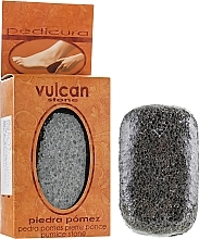 Fragrances, Perfumes, Cosmetics Pumice, 98x58x37mm, dark grey - Vulcan Pumice Stone