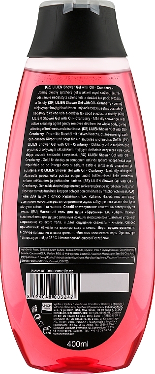 Cranberry Shower Gel - Lilien Shower Gel — photo N2