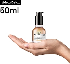 Concentrated Hair Oil - L'Oreal Professionnel Serie Expert Metal Detox — photo N44