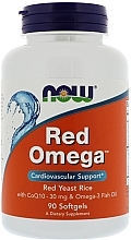 Red Yeast Rice, softgels - Now Foods Red Omega Red Yeast Rice — photo N2