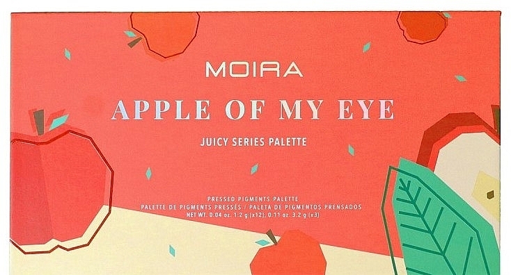 Eyeshadow Palette - Moira Apple Of My Eye Juicy Series Palette — photo N2