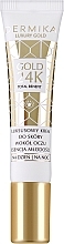 Fragrances, Perfumes, Cosmetics Eye Cream - Dermika Luxury Gold 24K Total Benefit Eye Cream