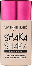 Fragrances, Perfumes, Cosmetics Soft Blur Foundation - Vivienne Sabo Natural Cover Shaka Shaka Foundation (01)