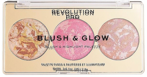 Makeup Palette - Revolution PRO Blush And Glow — photo N1