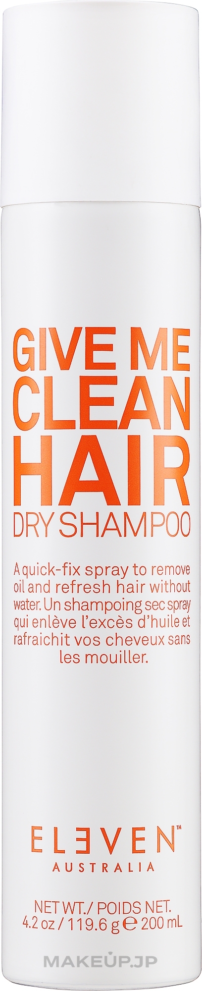 Hair Dry Shampoo - Eleven Australia Give Me Clean Hair Dry Shampoo — photo 200 ml