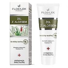 Fragrances, Perfumes, Cosmetics Aloe Vera Facial Gel - Floslek Aloe Gel Dry Skin Care