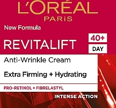 Anti-Wrinkle Day Cream with Elastin - L'Oreal Paris Revitalift Anti-Wrinkle + Strongly Firming Day Cream — photo N9