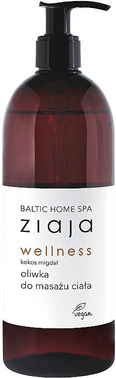 Massage Oil - Ziaja Baltic Home Spa Wellness Oliwka Do Masazu Ciala — photo N1