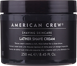 Shaving Cream - American Crew Shaving Skincare Lather Shave Cream — photo N1