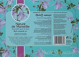 Wild Bellflower Set - Nature de Marseille (b/balm/150ml + h/cr/60ml + sh/gel/100ml + soap/90g) — photo N3