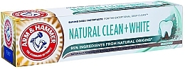 Toothpaste - Arm & Hammer Natural Clean + White Toothpaste — photo N1