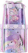 Fragrances, Perfumes, Cosmetics Set - Baylis & Harding Beauticology Unicorn Mini Stack Set (sh/cr/100ml + b/wosh/100ml + b/lot/50ml + h/cr/50ml + acc)