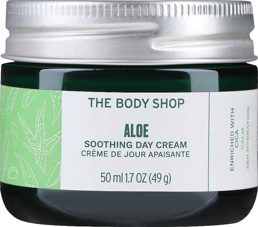 Soothing Aloe Day Cream - The Body Shop Aloe Soothing Day Cream — photo N2