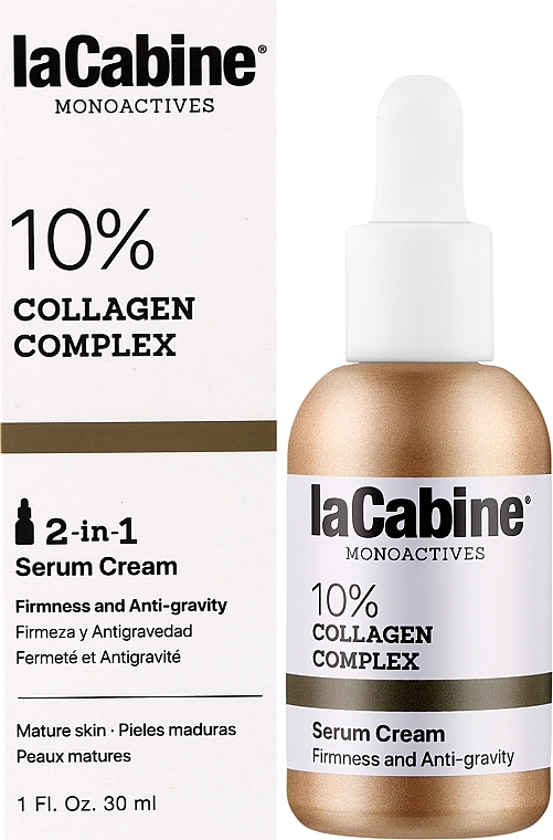 Face Cream-Serum - La Cabine Monoactives 10% Collagen Complex Serum Cream — photo N3