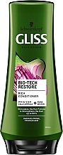 Fragrances, Perfumes, Cosmetics Sensitive, Damage-Prone Hair Conditioner - Gliss Kur Bio-Tech Restore