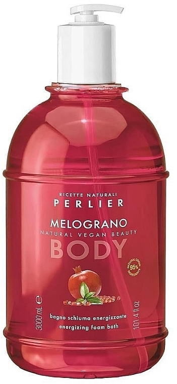 Pomegranate Bath Foam - Perlier Pomegranate Energizing Bath Foam — photo N1