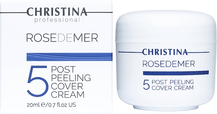 Protective Post Peeling Cover Cream "Rose De Mer" - Christina Rose De Mer 5 Post Peeling Cover Cream — photo N2