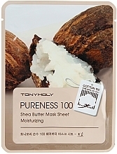 Shea Butter Sheet Mask - Tony Moly Pureness 100 Shea Butter Mask Sheet  — photo N1