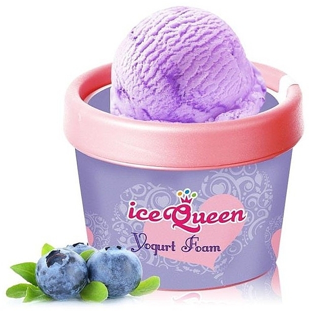 GIFT! Blueberry Face Wash Foam - Arwin Ice Queen Yogurt Foam Blueberry — photo N1