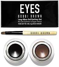 Fragrances, Perfumes, Cosmetics Set - Bobbi Brown Long-Wear Gel Eyeliner Set (eyeliner/2x3ml)