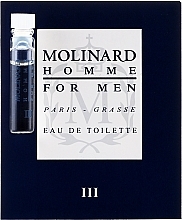 Fragrances, Perfumes, Cosmetics Molinard Homme III Molinard - Eau de Toilette (sample)