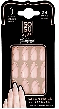 Fragrances, Perfumes, Cosmetics False Nail Set - Sosu by SJ Salon Nails In Seconds Goldfinger