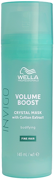 Volume Boost Crystal Mask - Wella Professionals Invigo Volume Boost Crystal Mask — photo N1