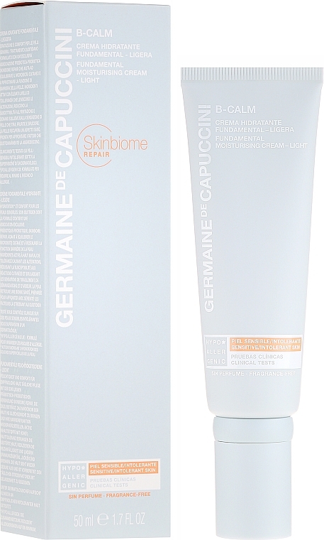 Light Face Cream - Germaine de Capuccini B-Calm Fundamental Moisturising Cream Light — photo N1