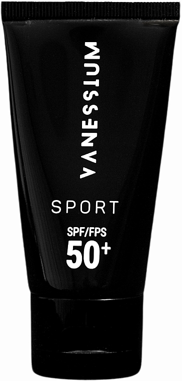 Face Sun Cream SPF50+ - Vanessium Sport SPF50+ — photo N1