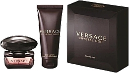 Fragrances, Perfumes, Cosmetics Versace Crystal Noir - Set (edt/50ml + b/lot/100ml)