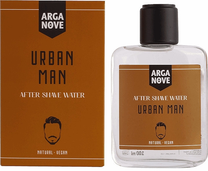 After Shave Lotion - Arganove Urban Man After Shave Water — photo N1