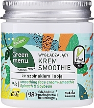 Smoothing Face Cream-Smoothie with Spinach & Soybean - Farmona Green Menu — photo N1