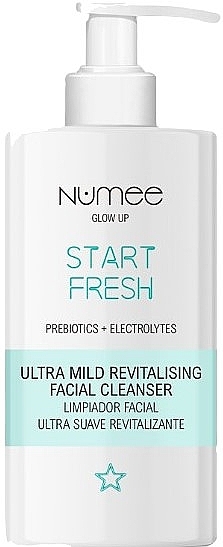 Ultra-Gentle Regenerating Face Cleanser - Numee Glow Up Start Fresh Ultra Mild Revitalising Facial Cleanser — photo N1