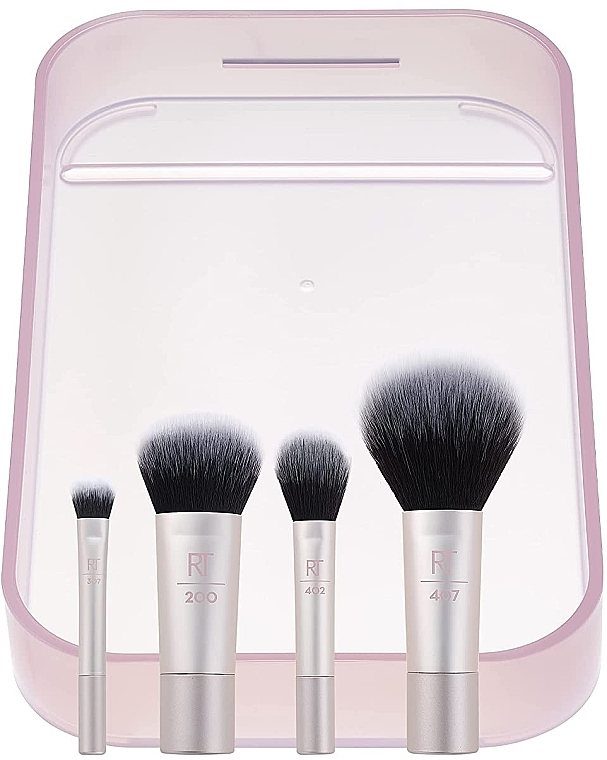 Mini Makeup Brush Set - Real Techniques Luminous Glow Mini Kit — photo N2