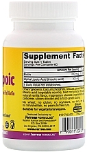 Dietary Supplement - Jarrow Formulas Alpha Lipoic Sustain with Biotin 300 mg — photo N5