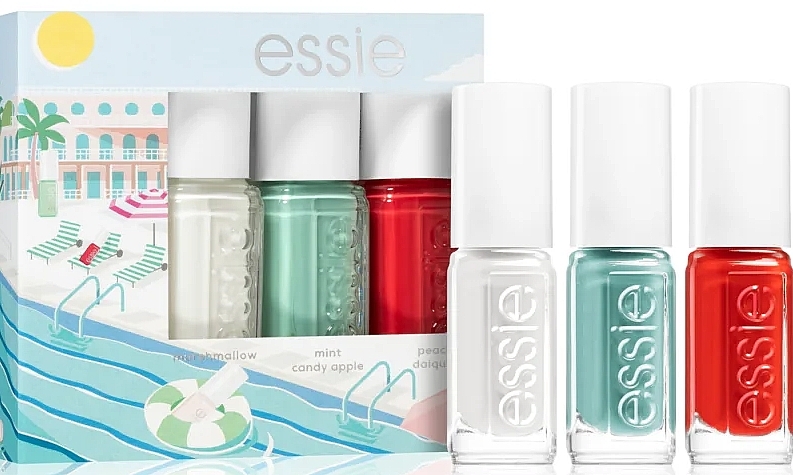 Set - Essie Classic Mini Trio Kit 3 Have A Coctail (n/lacquer/3x5ml) — photo N1