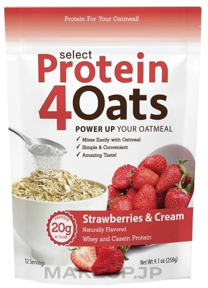 PeScience Select Protein 4 Oats Strawberries Cream Strawberry Cream ...