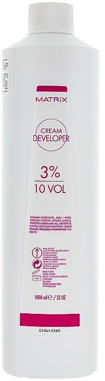 Oxidant Cream - Matrix Cream Developer 10 Vol. 3 %  — photo N1