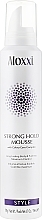 Strong Hold Hair Mousse - Aloxxi Strong Hold Mousse — photo N2