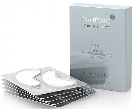 Hyaluronic Eye Pads - Etre Belle Hyaluronic X-Press Eye Pads  — photo N1