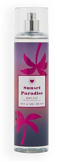 Perfumed Body Mist - I Heart Revolution Body Mist Sunset Paradise — photo N1