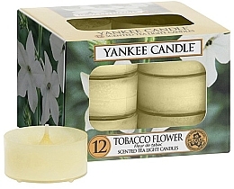 Fragrances, Perfumes, Cosmetics Tea Light Candles - Yankee Candle Scented Tea Light Candles Tobacco Flower