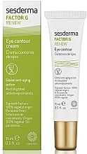 Fragrances, Perfumes, Cosmetics Eye Contour Cream - SesDerma Laboratories Factor G Renew Eye Contour
