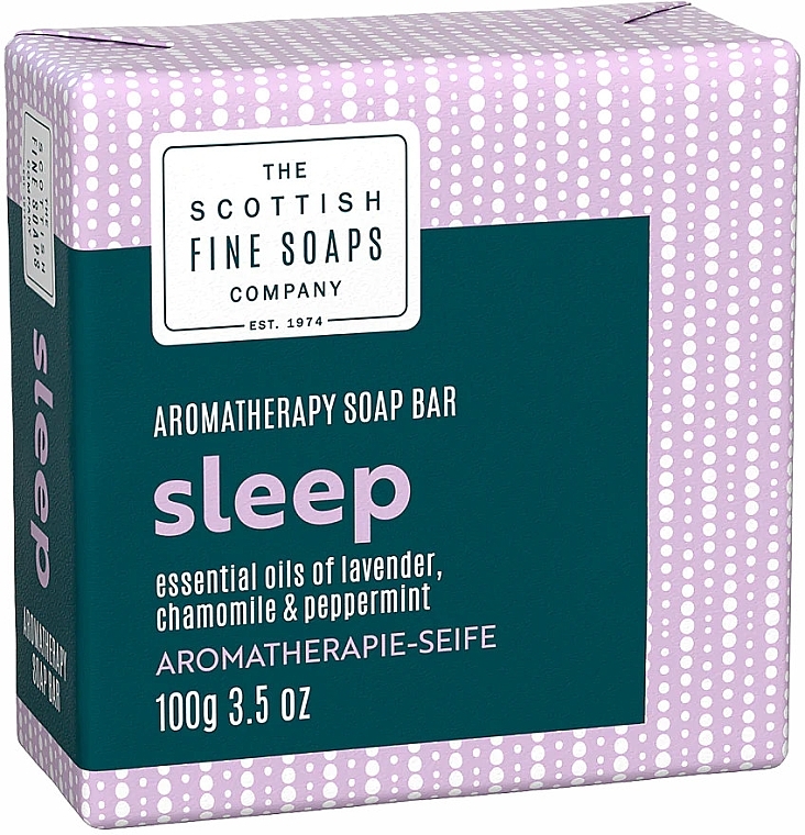Aromatherapy Soap Bar - Scottish Fine Soaps Aromatherapy Soap Bar Sleep — photo N9