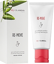 Cleansing Gel for Young Skin - Clarins My Clarins Re-Move Purifying Cleansing Gel — photo N2