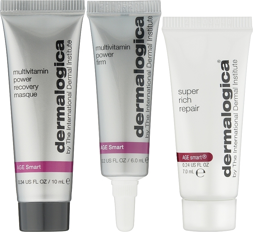 Lifting & Tegenerating Trio - Dermalogica Firm & Repair Kit (cr/7ml + cr/6ml + mask/10ml) — photo N1