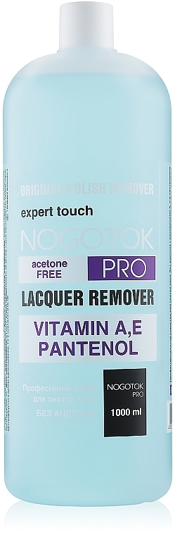 Acetone-Free Nail Polish Remover - Nogotok Professional Remover Pro — photo N2